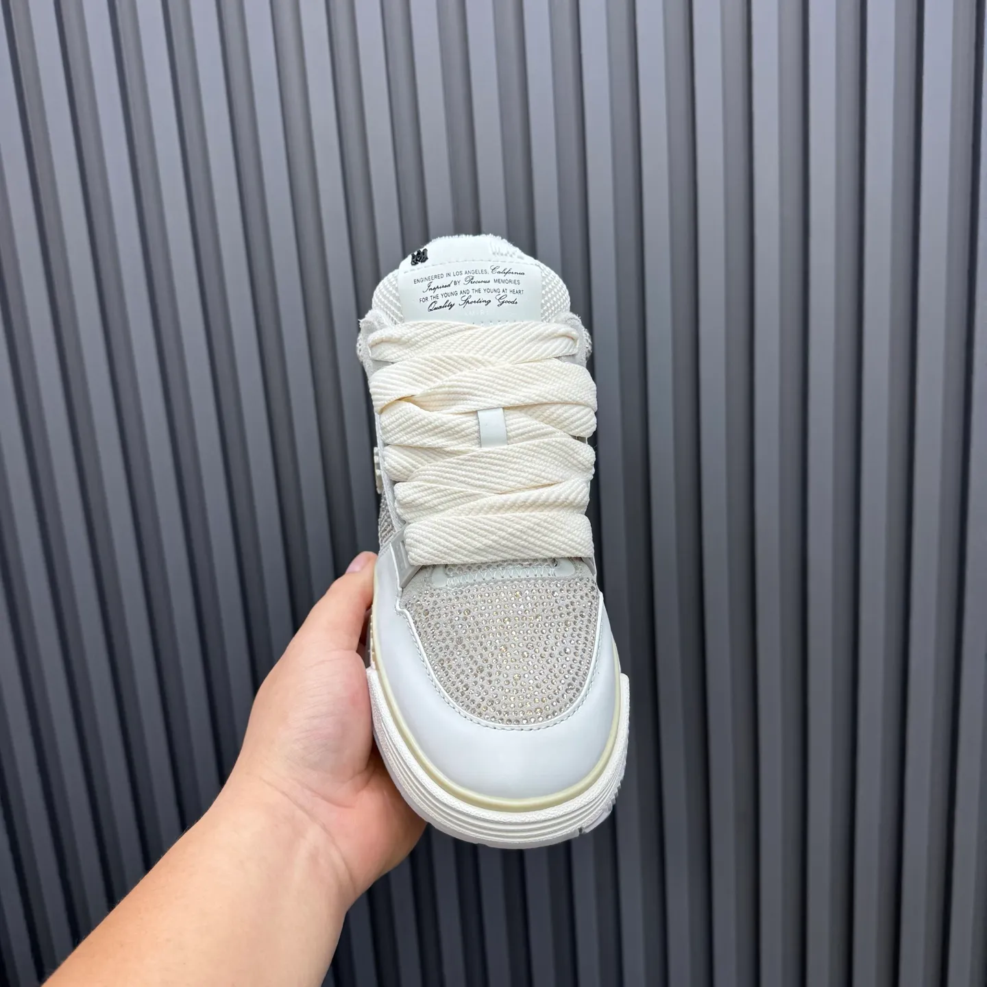 Men's shoes 💰760💰 AMIRI AMIRI fashion brand hot sale 🔥 Available all year round, couples 💑 Official website synchronization Imported fabrics 1⃣️ vs 1⃣️ replica, original factory special original sole, 35-45 (45. non-refundable)